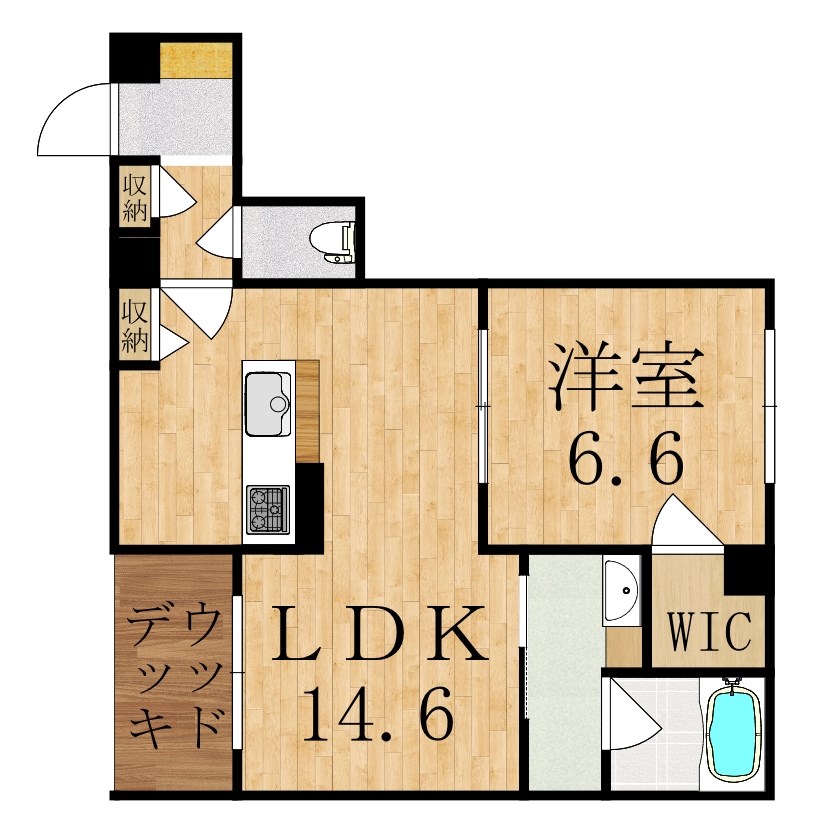 ShaMaison Alflat 間取り図