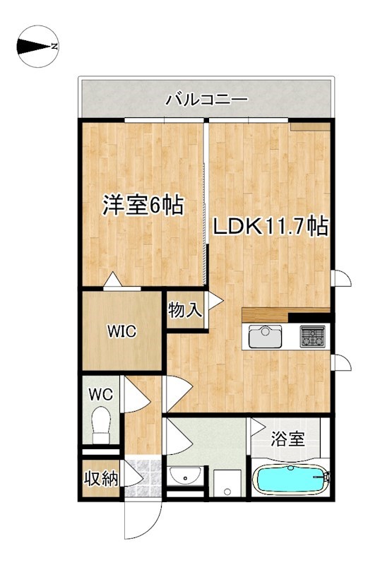 楓　A棟 間取り図