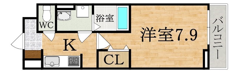 ブランメゾン　坪井 間取り図