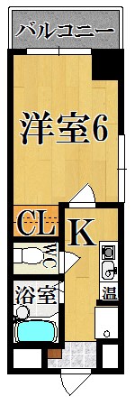 アマービレ秋篠 501号室 間取り