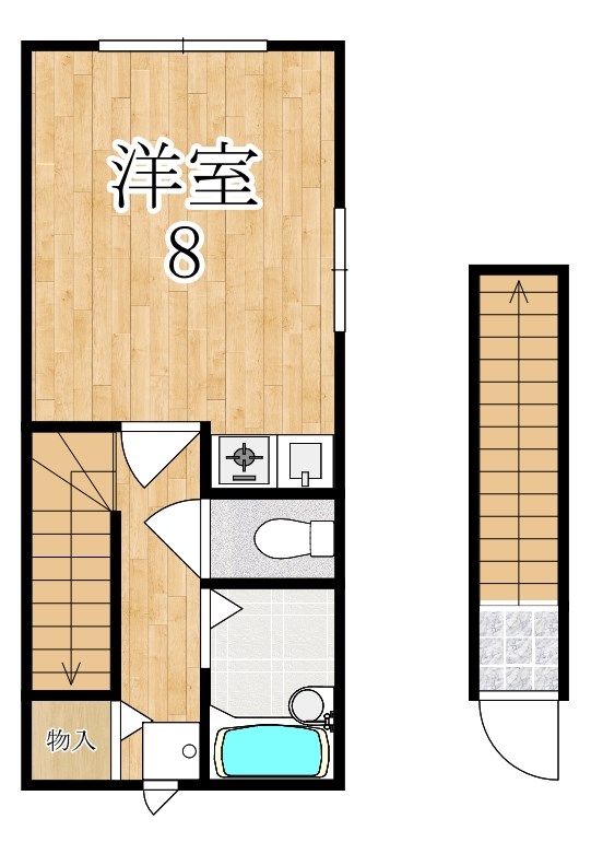 サンシーハウス 間取り図