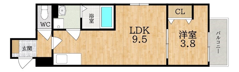 フォレ郡山 間取り図