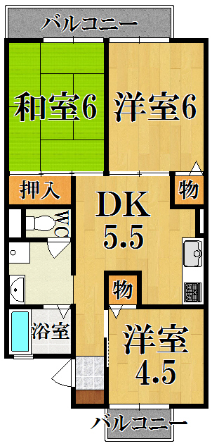 レスポワール 間取り図