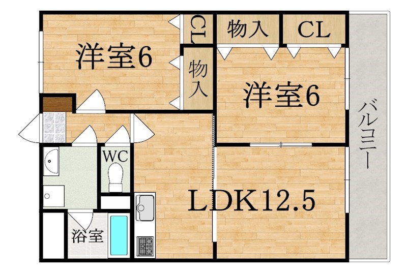 マ　メゾン 間取り図