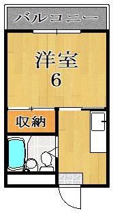 グローリー新大宮 間取り図