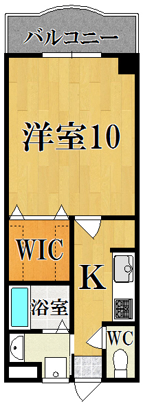 エレガントライフ伏見 302号室 間取り