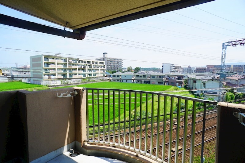 エレガントライフ伏見 ベランダ