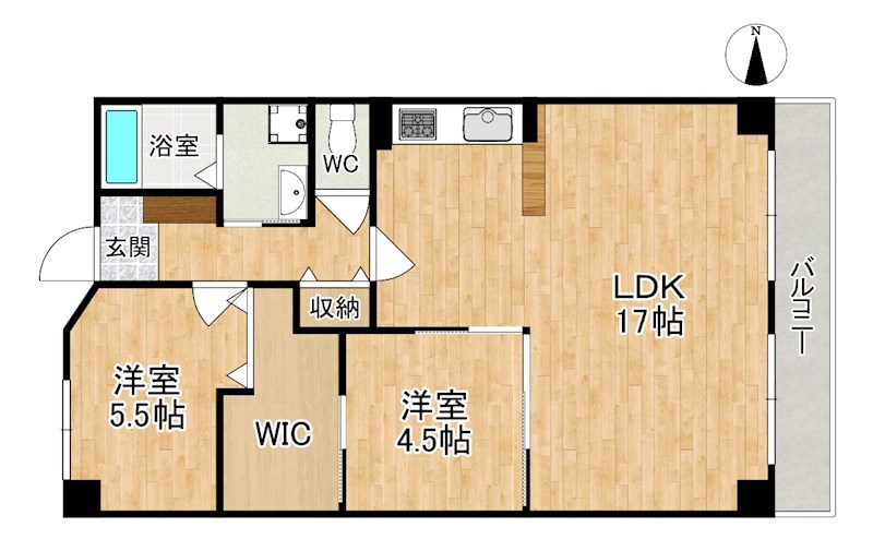 グランシャリオ 間取り図