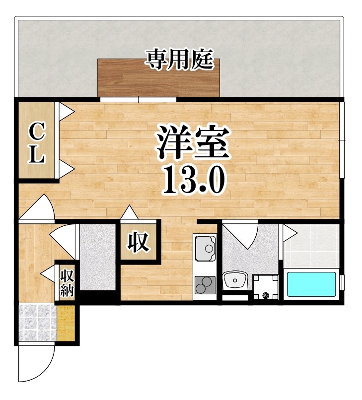 ロイヤルコートＢ 間取り図