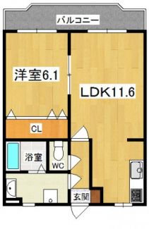 グランドールコート 間取り図