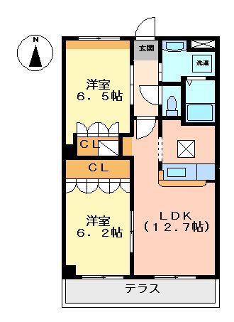 Cross　Road（クロス　ロード） 間取り図