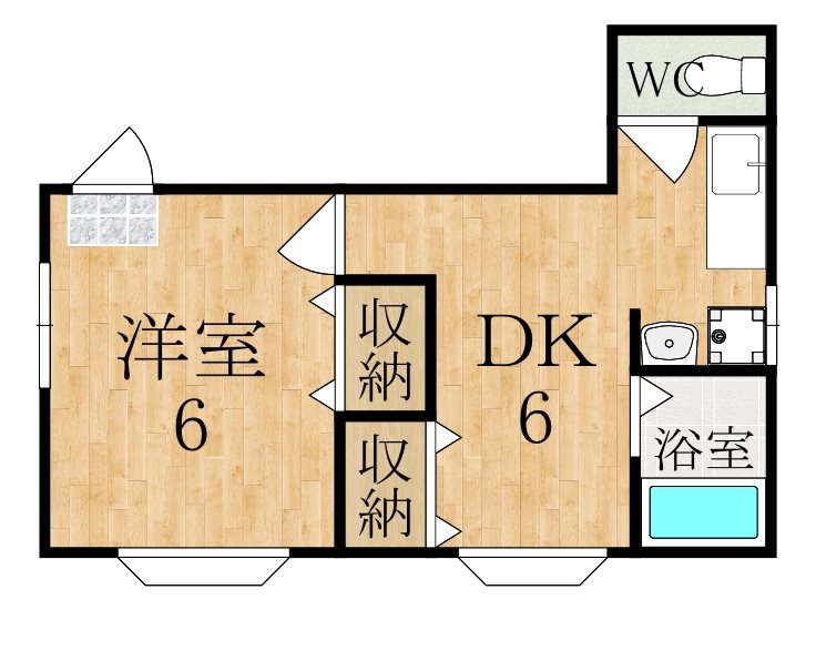 メゾンレイ天理 間取り図