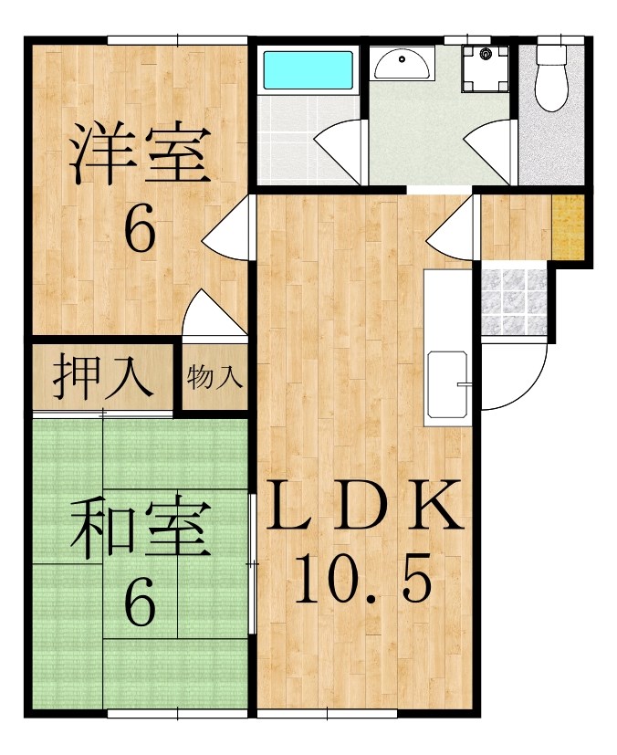 マウンテンビラ 間取り図