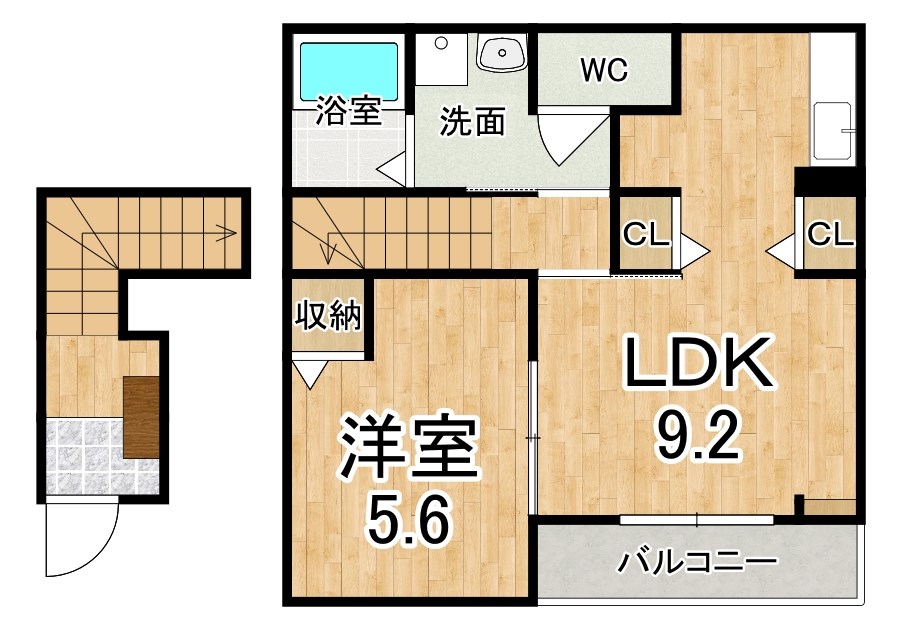 Ｃｒｅｓｔ　倭 間取り図