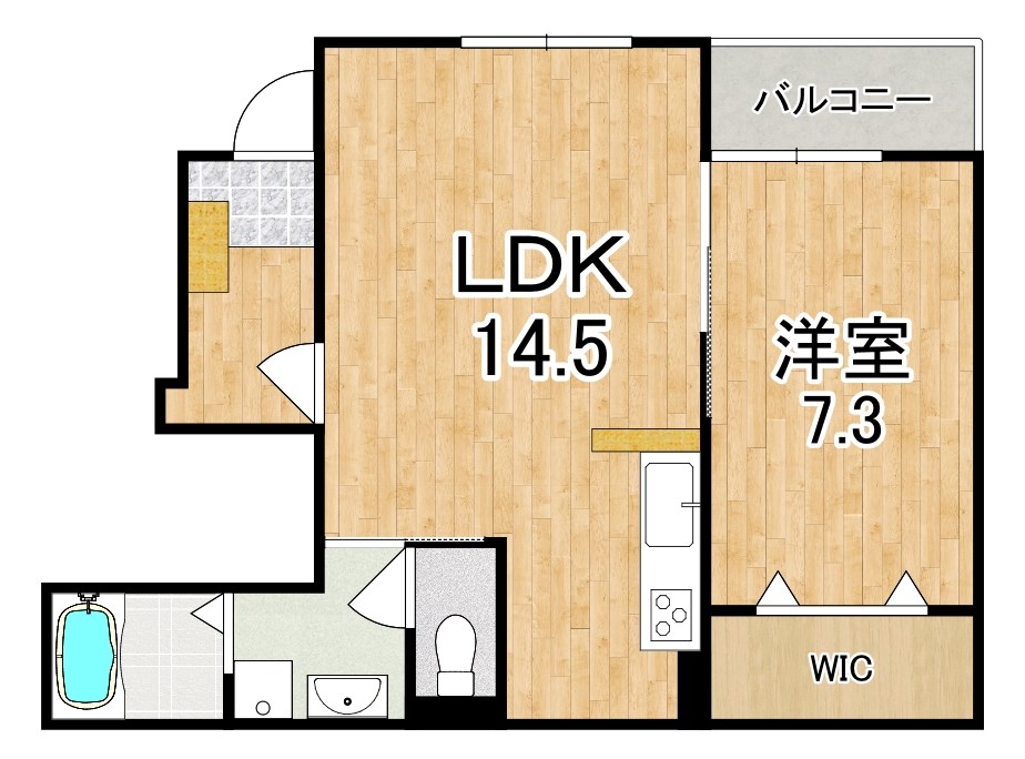 フレアデス光 間取り図