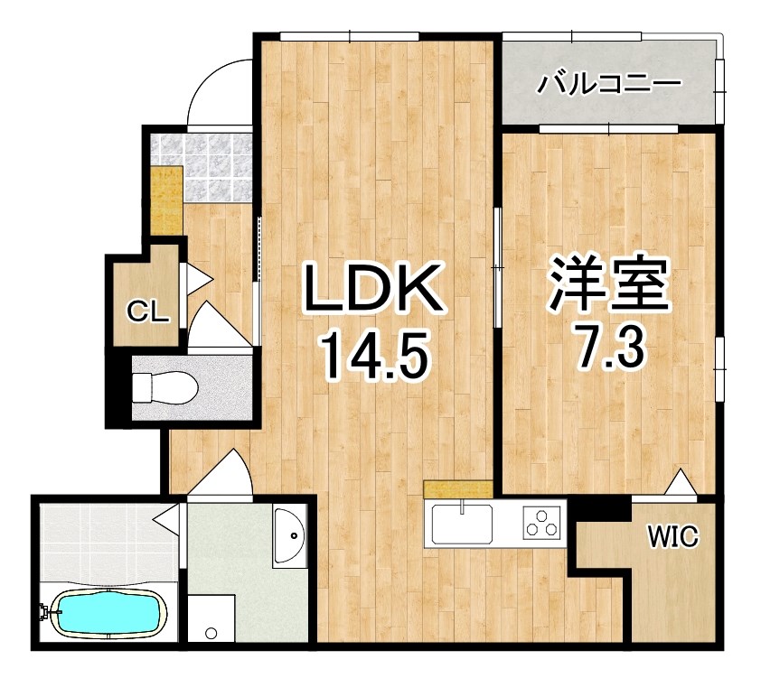 フレアデス光 間取り図