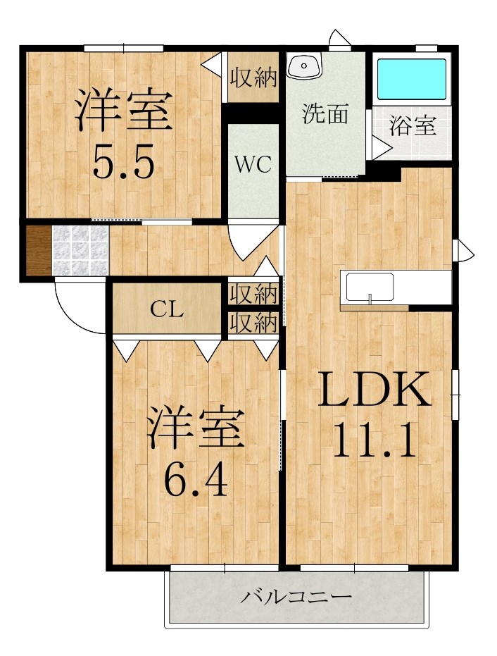 フォーレス　イーライフⅡ 間取り図