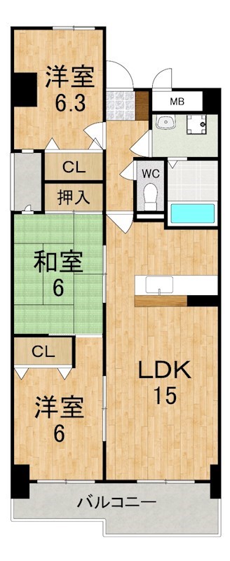 SOUTH　GATE 間取り図