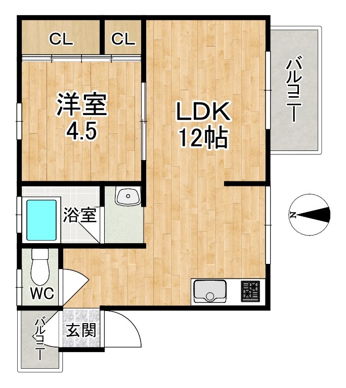 ＦＳマンション 間取り図