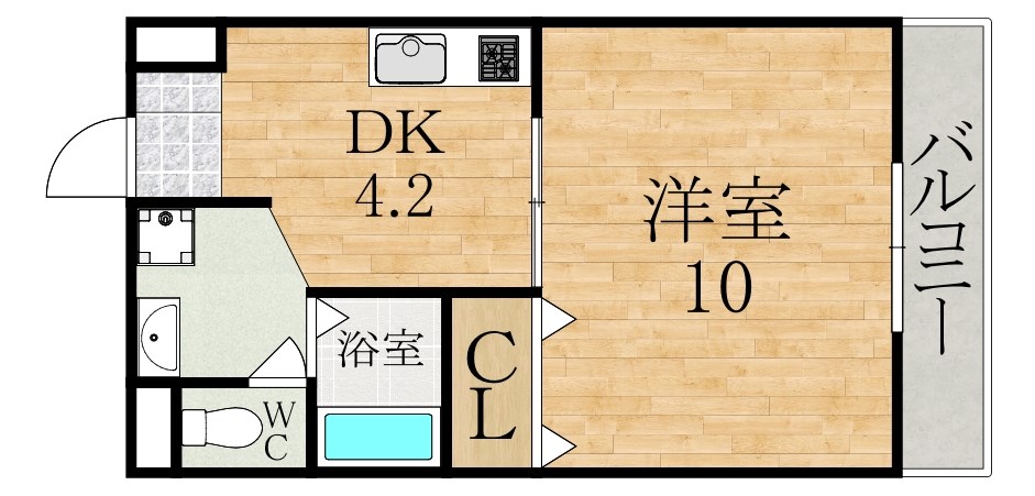 Plaire 間取り図