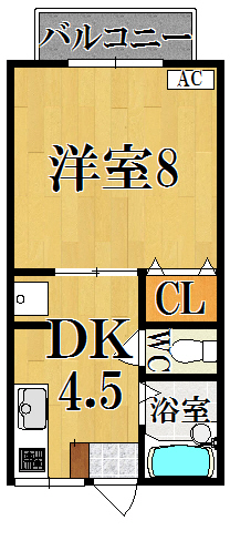 三条大路Ｓマンション 間取り図