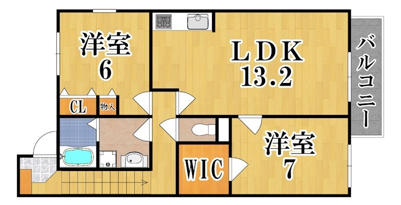 ライムフラワーリンデン 間取り図