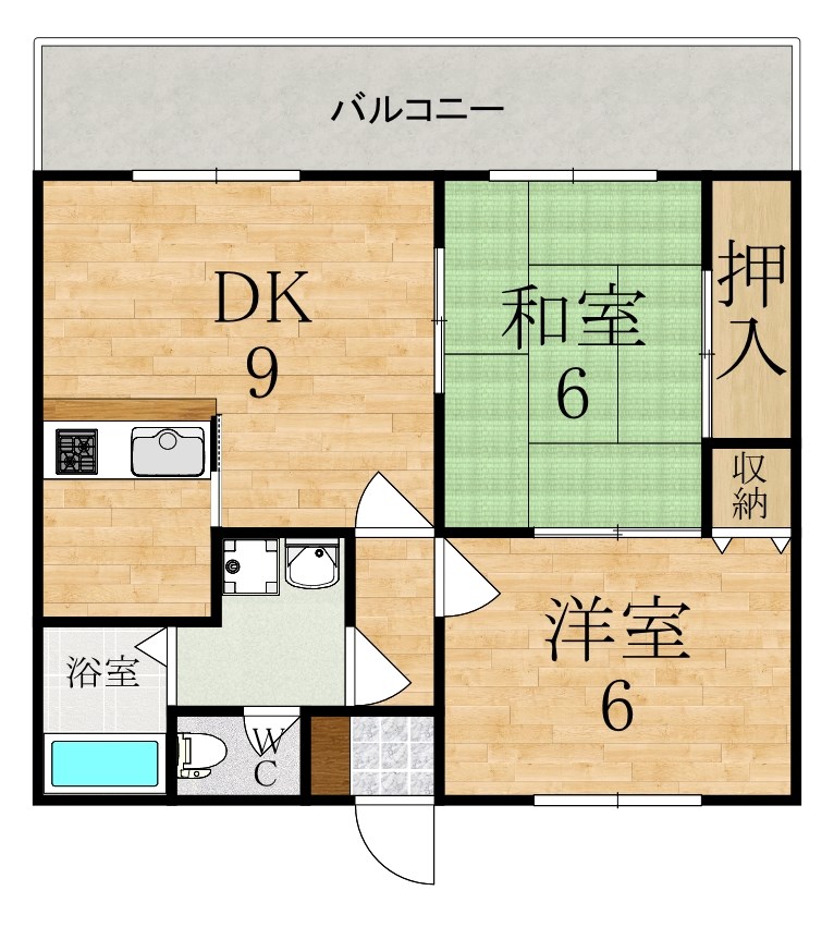 サンクレスト 間取り図