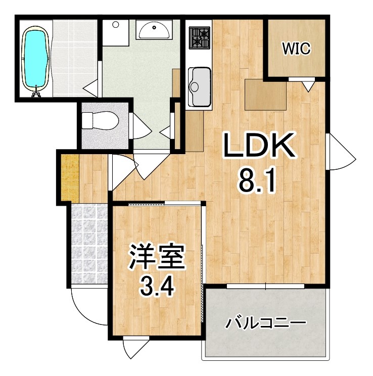 ル・シエル 間取り図