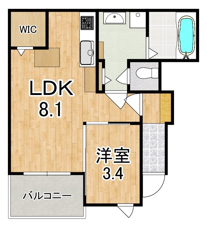 ル・シエル 間取り図