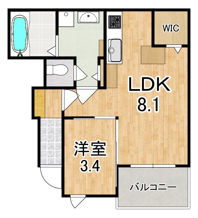 ル・シエル 間取り図