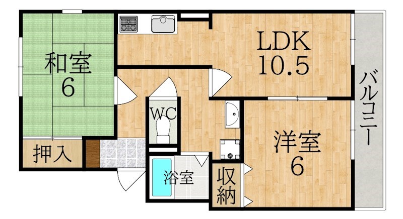 プルミエール代官町 間取り図