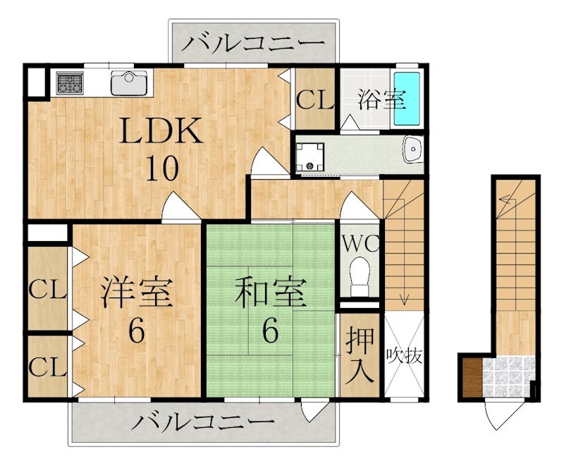 グリーンシティ 間取り図