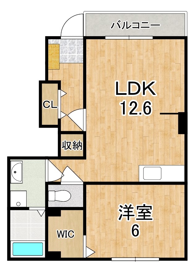 ラピュタＢ 間取り図