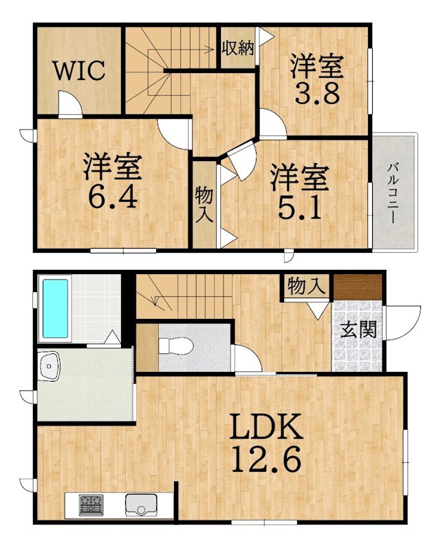 佐々木メゾネット　 間取り図