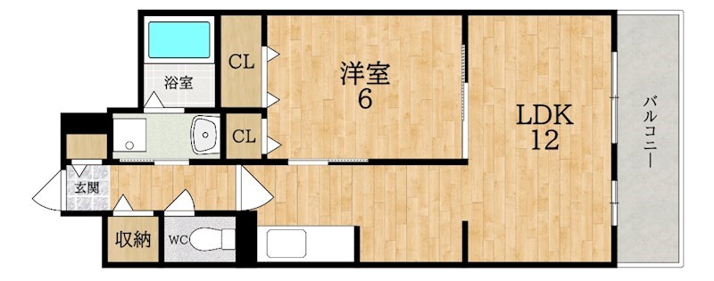 ブランドール&amp;alpha; 間取り図