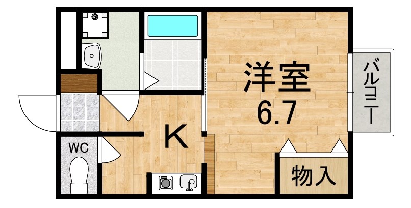 サンドリーム 間取り図