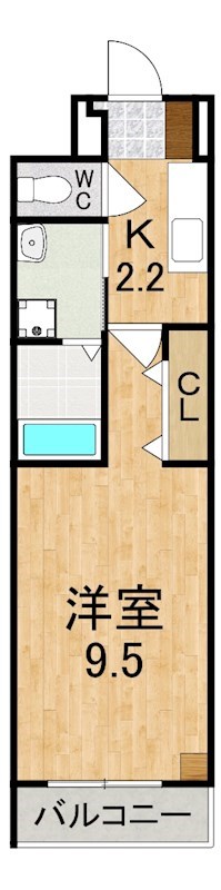 カルセドニー 間取り図