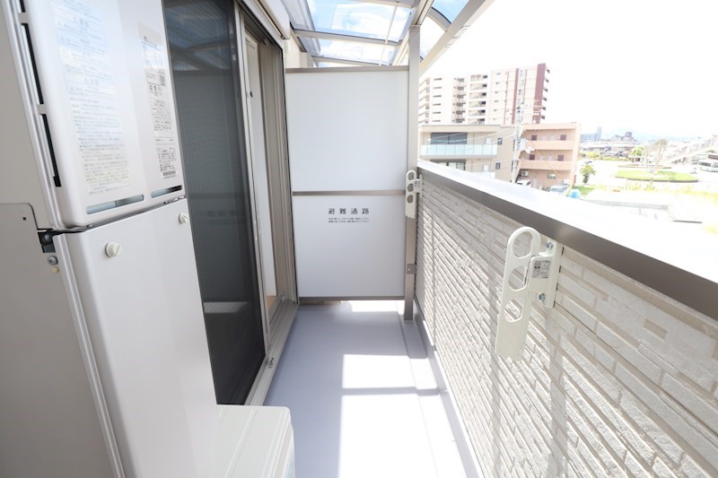クレアール小泉東 ベランダ