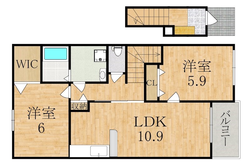 グラン　ジュテ 間取り図