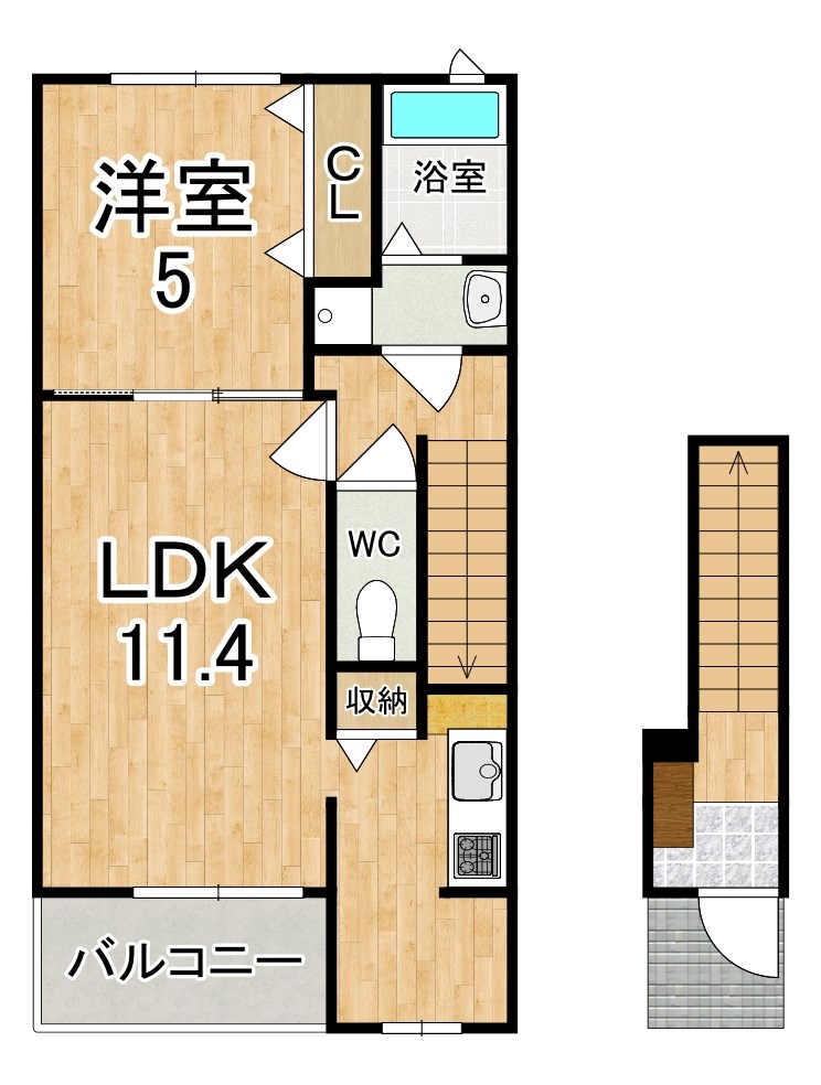 プラシード 間取り図