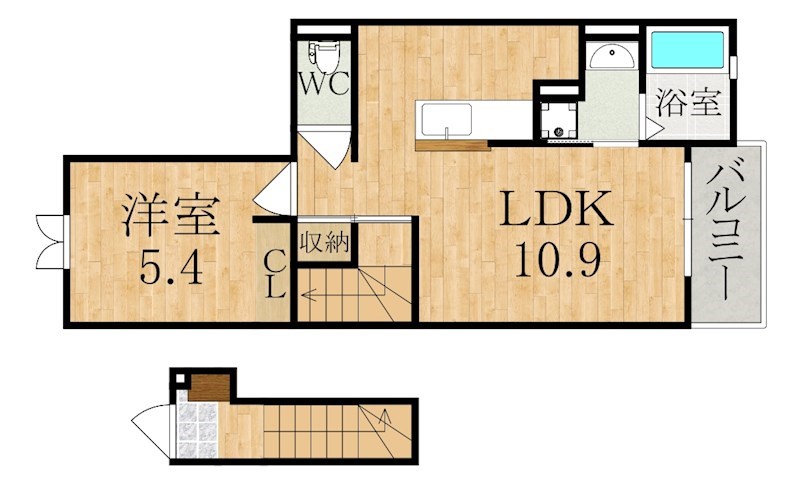 ユーハイツ 間取り図