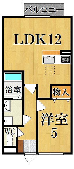 プレミール若葉台 間取り図