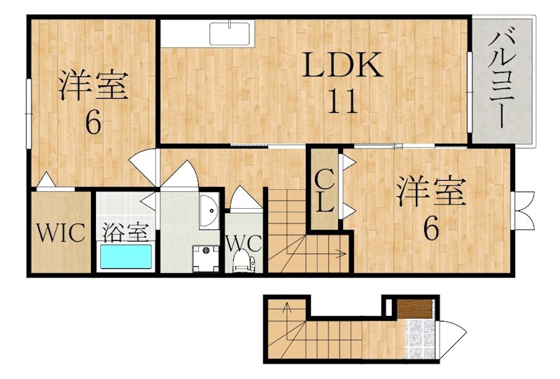 メゾンド・グラース 間取り図