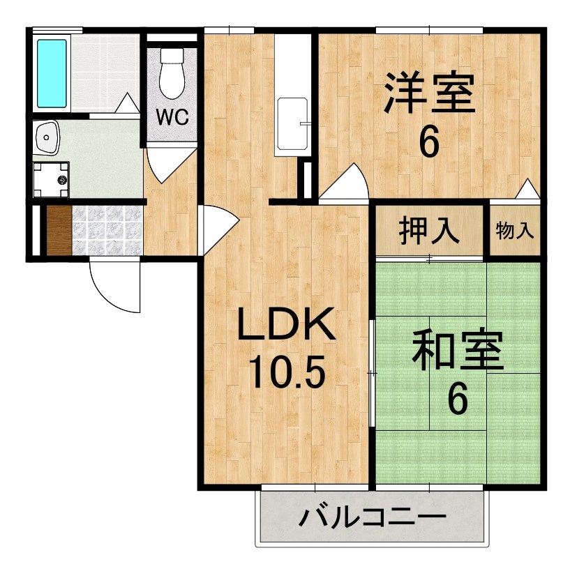 リヴェール葛城台 間取り図