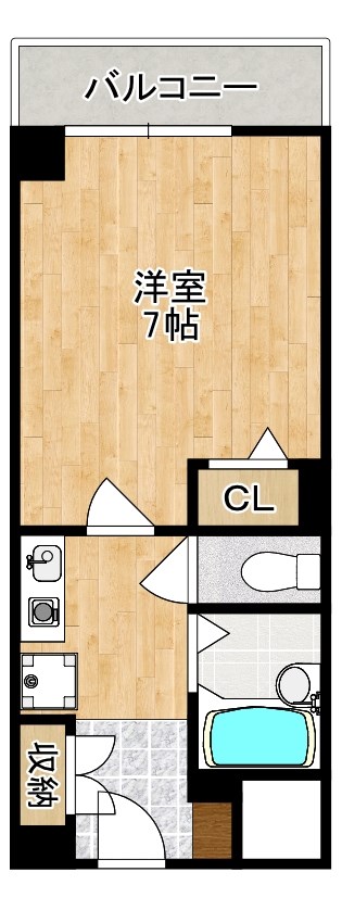 アーバンエース新大宮パル 310号室 間取り