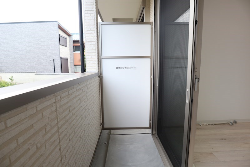 ジーメゾン大和郡山ルプレ ベランダ