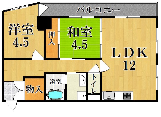 メゾン・デ・アムール 間取り図