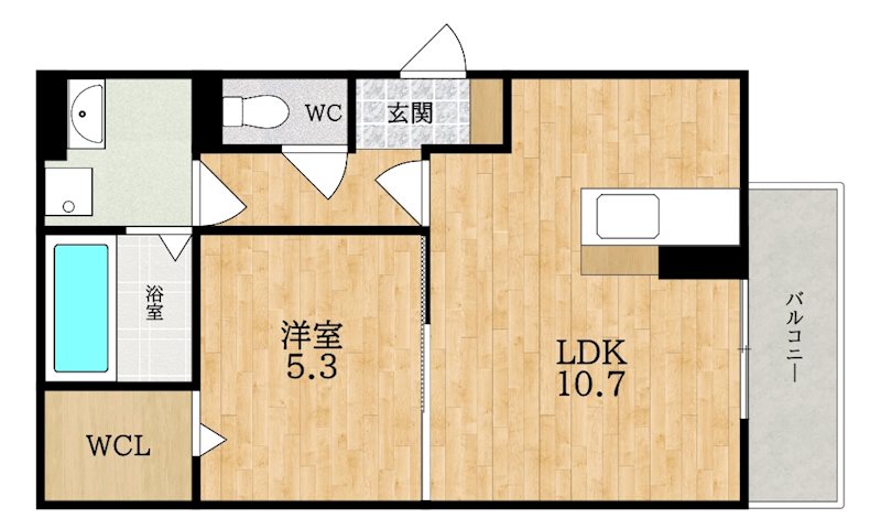 プラムルージュ 間取り図