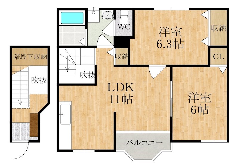 グランツ・Ｍ 間取り図