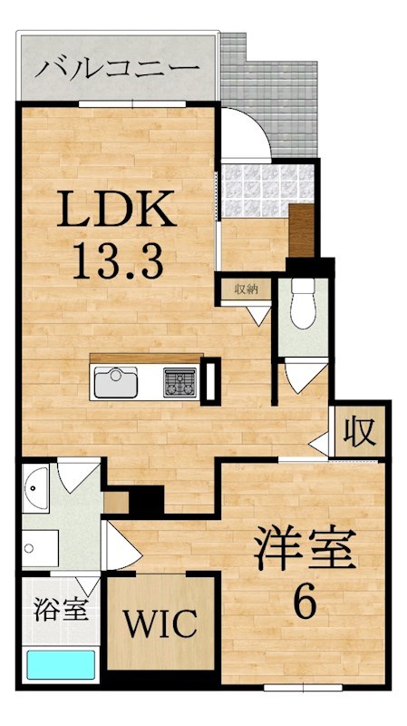 ヘゼリッヒ 間取り図